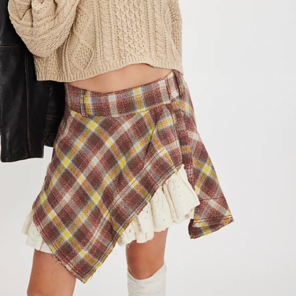 Free People Country Belle Mini Skirt - Picture 2 of 5